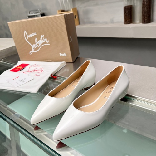 Replica Christian Louboutin Flat Shoes For Women #1217060, $102.00 USD, [ITEM#1217060], Replica Christian Louboutin Flat Shoes outlet from China