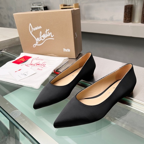 Replica Christian Louboutin Flat Shoes For Women #1217062, $102.00 USD, [ITEM#1217062], Replica Christian Louboutin Flat Shoes outlet from China