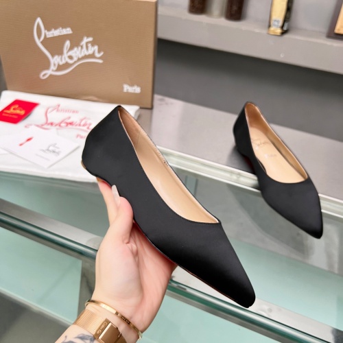 Replica Christian Louboutin Flat Shoes For Women #1217062 $102.00 USD for Wholesale