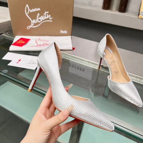 Replica Christian Louboutin High-heeled shoes For Women #1217063 $102.00 USD for Wholesale