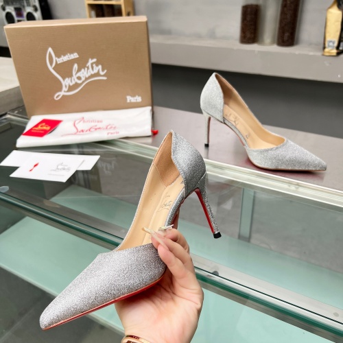 Replica Christian Louboutin High-heeled shoes For Women #1217064 $102.00 USD for Wholesale