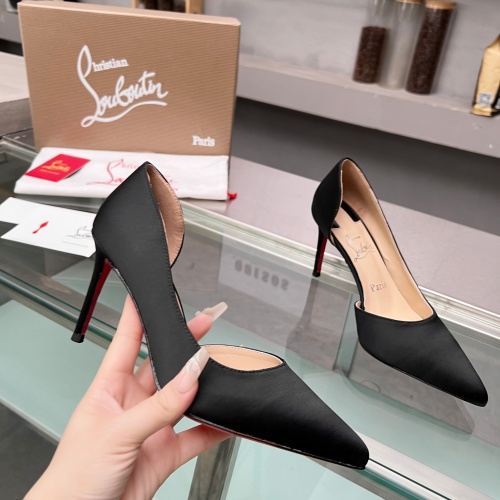 Replica Christian Louboutin High-heeled shoes For Women #1217069 $102.00 USD for Wholesale