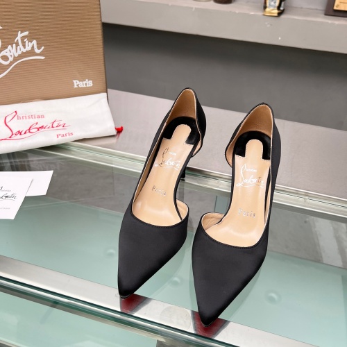 Replica Christian Louboutin High-heeled shoes For Women #1217069 $102.00 USD for Wholesale