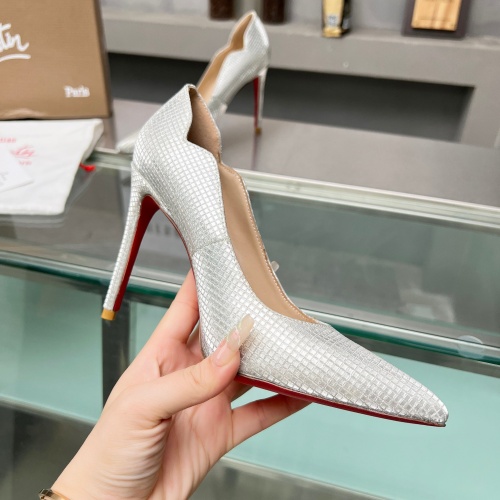 Replica Christian Louboutin High-heeled shoes For Women #1217070 $102.00 USD for Wholesale