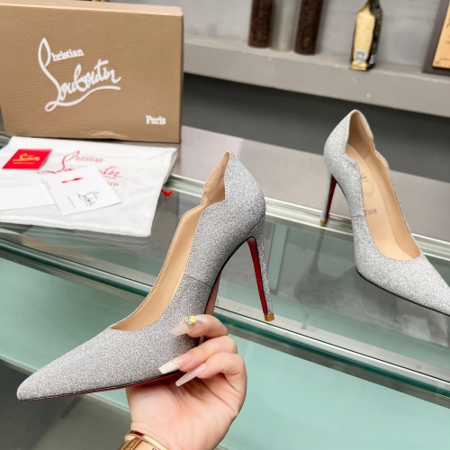 Replica Christian Louboutin High-heeled shoes For Women #1217071 $102.00 USD for Wholesale