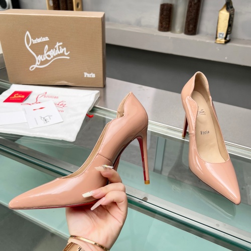 Replica Christian Louboutin High-heeled shoes For Women #1217073 $102.00 USD for Wholesale