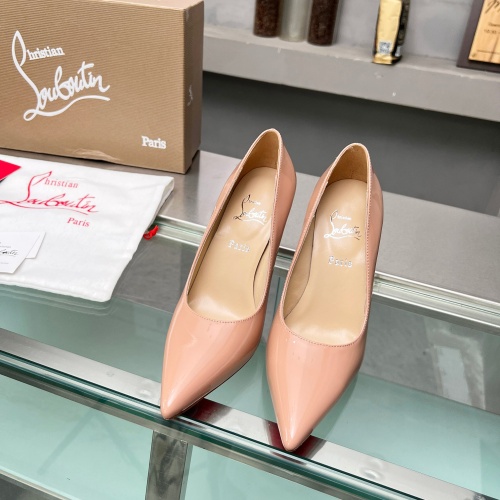 Replica Christian Louboutin High-heeled shoes For Women #1217079 $102.00 USD for Wholesale