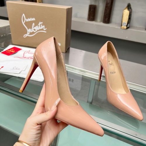 Replica Christian Louboutin High-heeled shoes For Women #1217079 $102.00 USD for Wholesale