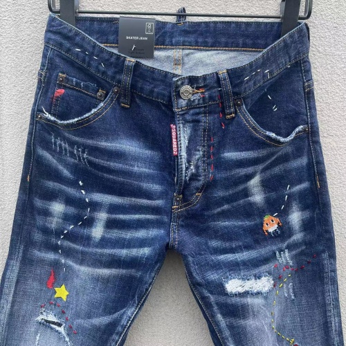 Replica Dsquared Jeans For Men #1217087 $68.00 USD for Wholesale