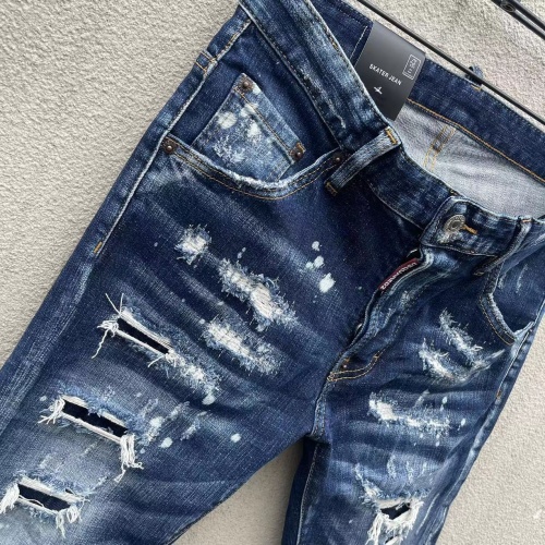 Replica Dsquared Jeans For Men #1217089 $68.00 USD for Wholesale