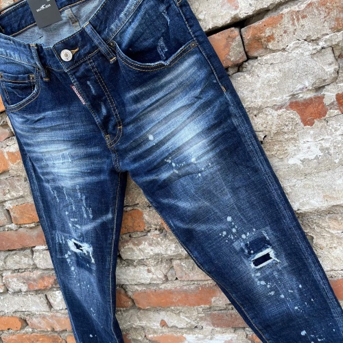 Replica Dsquared Jeans For Men #1217091 $68.00 USD for Wholesale