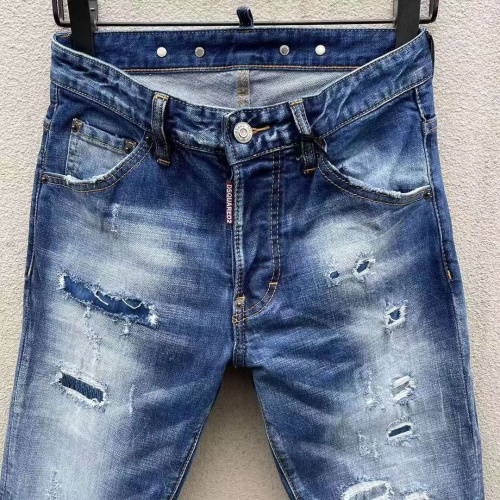 Replica Dsquared Jeans For Men #1217099 $68.00 USD for Wholesale