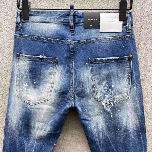 Replica Dsquared Jeans For Men #1217100 $68.00 USD for Wholesale