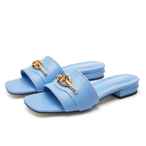 Replica Valentino Slippers For Women #1217102 $80.00 USD for Wholesale