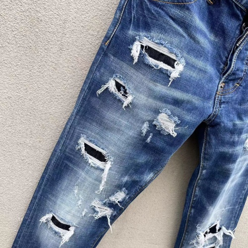 Replica Dsquared Jeans For Men #1217103 $68.00 USD for Wholesale
