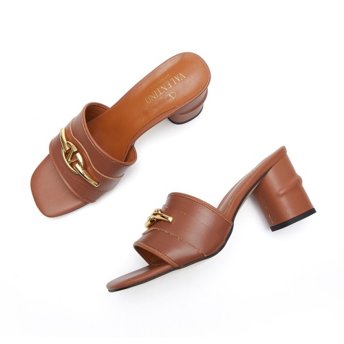 Replica Valentino Slippers For Women #1217109 $85.00 USD for Wholesale