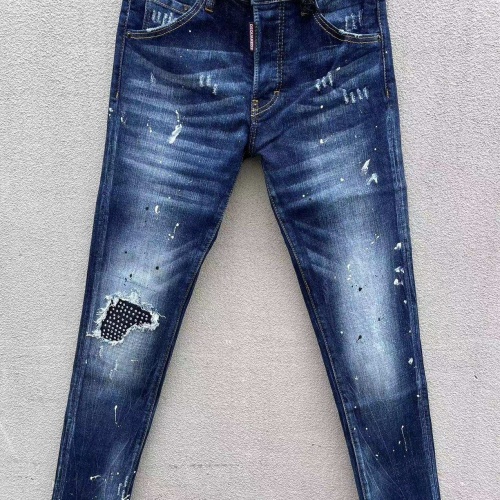 Replica Dsquared Jeans For Men #1217120, $68.00 USD, [ITEM#1217120], Replica Dsquared Jeans outlet from China