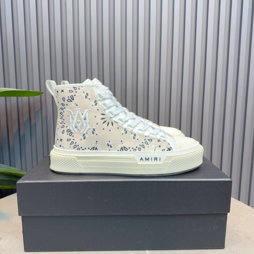 Replica Amiri High Tops Shoes For Men #1217519 $122.00 USD for Wholesale