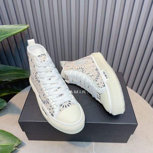 Replica Amiri High Tops Shoes For Men #1217519 $122.00 USD for Wholesale