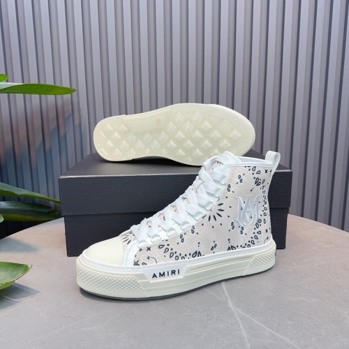 Replica Amiri High Tops Shoes For Men #1217519 $122.00 USD for Wholesale