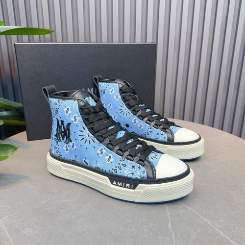 Replica Amiri High Tops Shoes For Men #1217523, $122.00 USD, [ITEM#1217523], Replica Amiri High Tops Shoes outlet from China