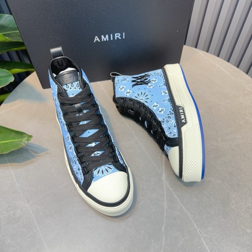 Replica Amiri High Tops Shoes For Men #1217523 $122.00 USD for Wholesale