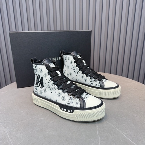 Replica Amiri High Tops Shoes For Men #1217525, $122.00 USD, [ITEM#1217525], Replica Amiri High Tops Shoes outlet from China