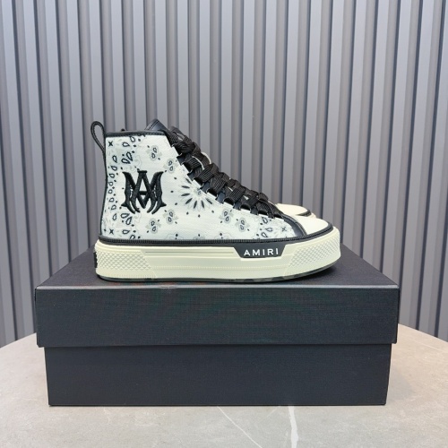 Replica Amiri High Tops Shoes For Men #1217525 $122.00 USD for Wholesale