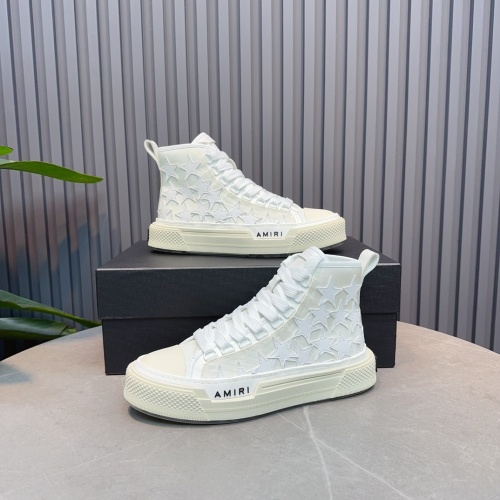 Replica Amiri High Tops Shoes For Men #1217529 $122.00 USD for Wholesale