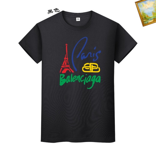 Replica Balenciaga T-Shirts Short Sleeved For Unisex #1217585, $25.00 USD, [ITEM#1217585], Replica Balenciaga T-Shirts outlet from China