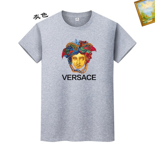 Replica Versace T-Shirts Short Sleeved For Unisex #1217680, $25.00 USD, [ITEM#1217680], Replica Versace T-Shirts outlet from China