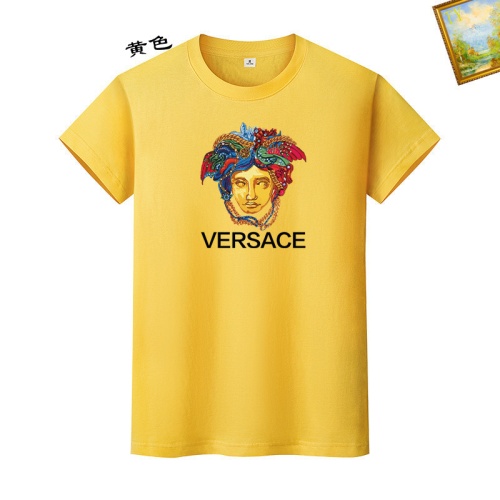 Replica Versace T-Shirts Short Sleeved For Unisex #1217682, $25.00 USD, [ITEM#1217682], Replica Versace T-Shirts outlet from China