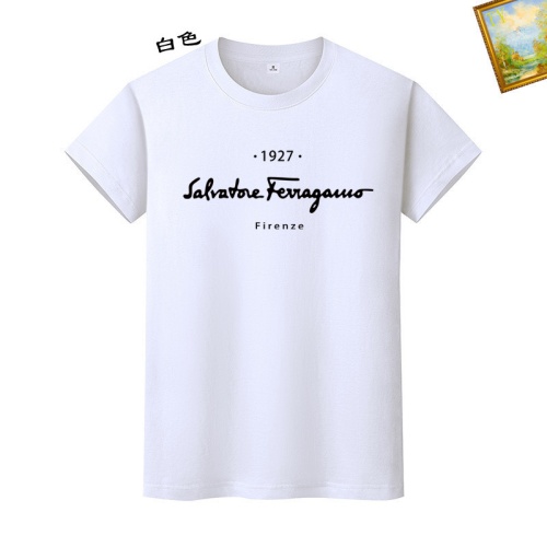 Replica Salvatore Ferragamo T-Shirts Short Sleeved For Unisex #1217704, $25.00 USD, [ITEM#1217704], Replica Salvatore Ferragamo T-Shirts outlet from China