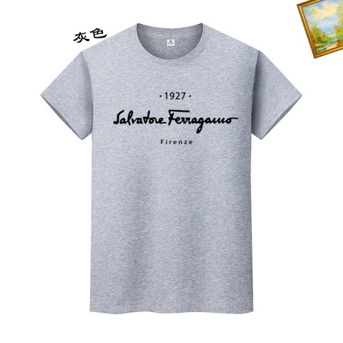 Replica Salvatore Ferragamo T-Shirts Short Sleeved For Unisex #1217705, $25.00 USD, [ITEM#1217705], Replica Salvatore Ferragamo T-Shirts outlet from China