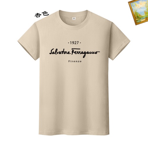 Replica Salvatore Ferragamo T-Shirts Short Sleeved For Unisex #1217706, $25.00 USD, [ITEM#1217706], Replica Salvatore Ferragamo T-Shirts outlet from China