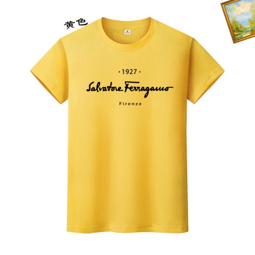 Replica Salvatore Ferragamo T-Shirts Short Sleeved For Unisex #1217707, $25.00 USD, [ITEM#1217707], Replica Salvatore Ferragamo T-Shirts outlet from China