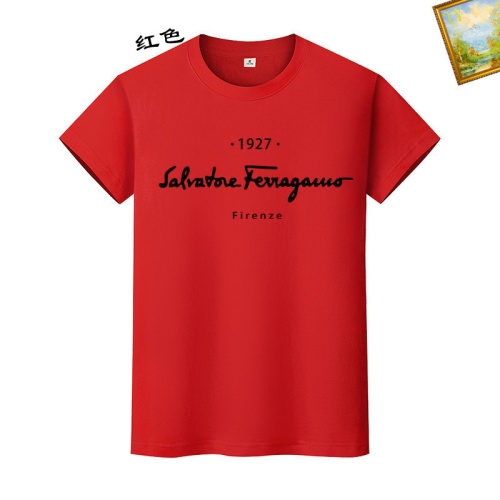 Replica Salvatore Ferragamo T-Shirts Short Sleeved For Unisex #1217708, $25.00 USD, [ITEM#1217708], Replica Salvatore Ferragamo T-Shirts outlet from China