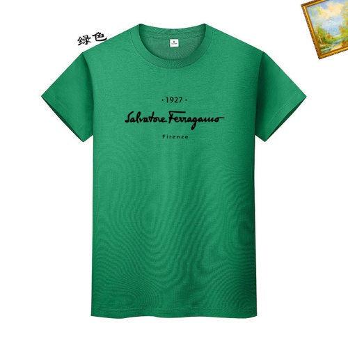 Replica Salvatore Ferragamo T-Shirts Short Sleeved For Unisex #1217709, $25.00 USD, [ITEM#1217709], Replica Salvatore Ferragamo T-Shirts outlet from China