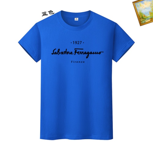 Replica Salvatore Ferragamo T-Shirts Short Sleeved For Unisex #1217712, $25.00 USD, [ITEM#1217712], Replica Salvatore Ferragamo T-Shirts outlet from China