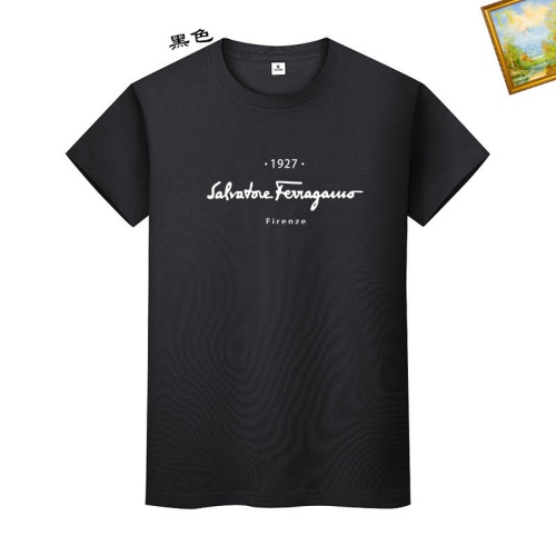 Replica Salvatore Ferragamo T-Shirts Short Sleeved For Unisex #1217714, $25.00 USD, [ITEM#1217714], Replica Salvatore Ferragamo T-Shirts outlet from China