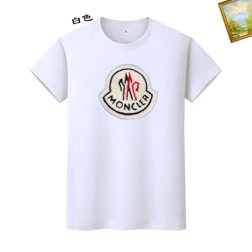 Replica Moncler T-Shirts Short Sleeved For Unisex #1217715, $25.00 USD, [ITEM#1217715], Replica Moncler T-Shirts outlet from China