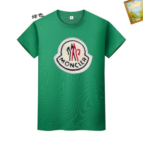 Replica Moncler T-Shirts Short Sleeved For Unisex #1217720, $25.00 USD, [ITEM#1217720], Replica Moncler T-Shirts outlet from China