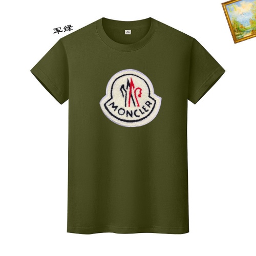 Replica Moncler T-Shirts Short Sleeved For Unisex #1217721, $25.00 USD, [ITEM#1217721], Replica Moncler T-Shirts outlet from China