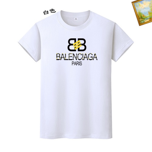 Replica Balenciaga T-Shirts Short Sleeved For Unisex #1217726, $25.00 USD, [ITEM#1217726], Replica Balenciaga T-Shirts outlet from China