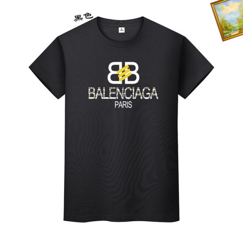 Replica Balenciaga T-Shirts Short Sleeved For Unisex #1217733, $25.00 USD, [ITEM#1217733], Replica Balenciaga T-Shirts outlet from China