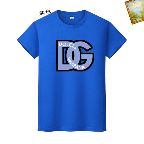 Replica Dolce &amp; Gabbana D&amp;G T-Shirts Short Sleeved For Unisex #1217782, $25.00 USD, [ITEM#1217782], Replica Dolce &amp; Gabbana D&amp;G T-Shirts outlet from China