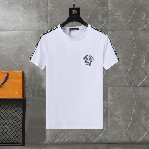 Replica Versace Tracksuits Short Sleeved For Men #1217881 $56.00 USD for Wholesale