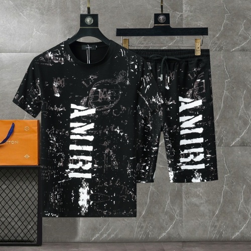 Replica Amiri Tracksuits Short Sleeved For Men #1217888, $56.00 USD, [ITEM#1217888], Replica Amiri Tracksuits outlet from China