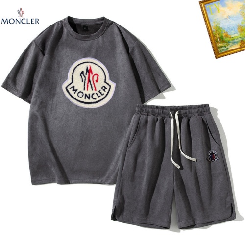 Replica Moncler Tracksuits Short Sleeved For Men #1218022, $48.00 USD, [ITEM#1218022], Replica Moncler Tracksuits outlet from China