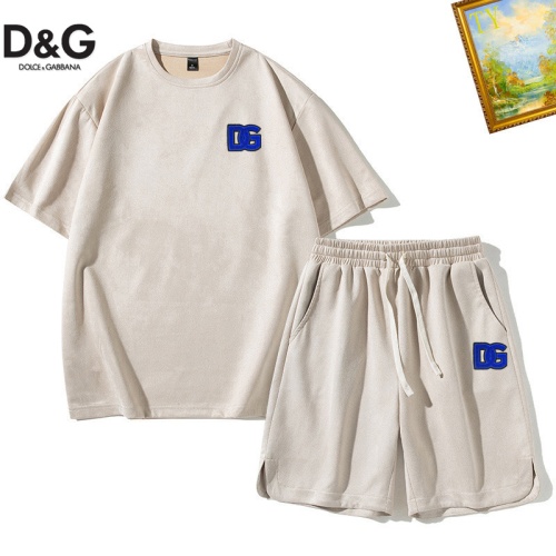 Replica Dolce &amp; Gabbana D&amp;G Tracksuits Short Sleeved For Men #1218027, $48.00 USD, [ITEM#1218027], Replica Dolce &amp; Gabbana D&amp;G Tracksuits outlet from China